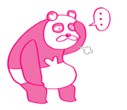 PINK PANDA - Now You See HMEE Ver.2 sticker #13562221