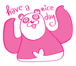 PINK PANDA - Now You See HMEE Ver.2 sticker #13562226
