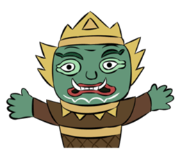 OOKII Oni: BIG Giant sticker #13562401