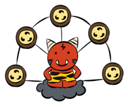 OOKII Oni: BIG Giant sticker #13562404