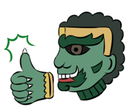 OOKII Oni: BIG Giant sticker #13562409