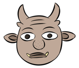 OOKII Oni: BIG Giant sticker #13562434