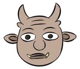 OOKII Oni: BIG Giant sticker #13562434
