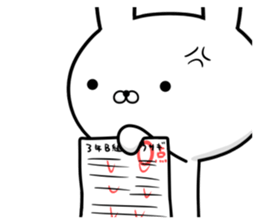 Suspect rabbit Silence sticker #13562439