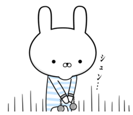 Suspect rabbit Silence sticker #13562463