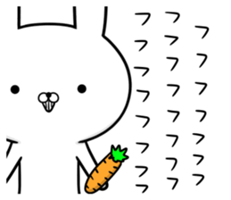 Suspect rabbit Silence sticker #13562467