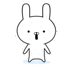 Suspect rabbit Silence sticker #13562472