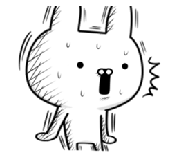 Suspect rabbit Silence sticker #13562473