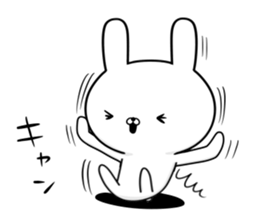 Suspect rabbit Silence sticker #13562476