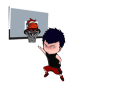 Tensai Basketman Animated sticker #13562875
