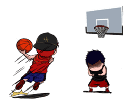 Tensai Basketman Animated sticker #13562890