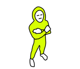 Useless Pose Sticker 3 sticker #13562962