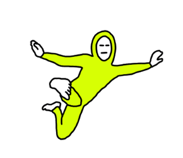 Useless Pose Sticker 3 sticker #13562973