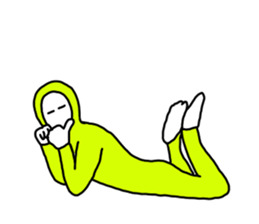 Useless Pose Sticker 3 sticker #13562976