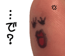 Perfect finger Man sticker #13562996