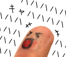 Perfect finger Man sticker #13563014