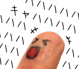 Perfect finger Man sticker #13563014