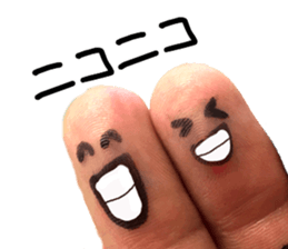 Perfect finger Man sticker #13563023