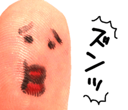 Perfect finger Man sticker #13563026
