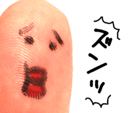 Perfect finger Man sticker #13563026