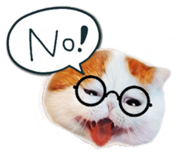 ME LOVE cat sticker #13563118