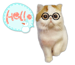 ME LOVE cat sticker #13563122