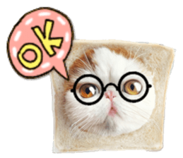 ME LOVE cat sticker #13563123