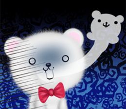 mohukuma3 genki,keigo sticker #13563238