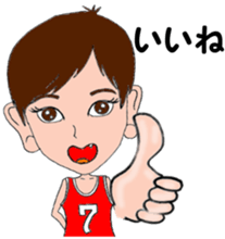 Girl's Basketball sticker #13563342