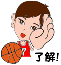 Girl's Basketball sticker #13563343