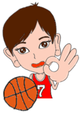 Girl's Basketball sticker #13563344