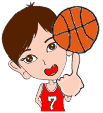Girl's Basketball sticker #13563345