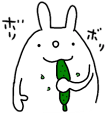 Rabbit to show of hands.2 sticker #13563554