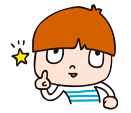 2-year-old boy Opinions sticker #13563638