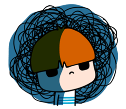 2-year-old boy Opinions sticker #13563641