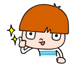 2-year-old boy Opinions sticker #13563644