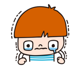 2-year-old boy Opinions sticker #13563645