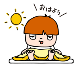 2-year-old boy Opinions sticker #13563646