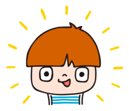 2-year-old boy Opinions sticker #13563657