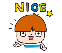 2-year-old boy Opinions sticker #13563663