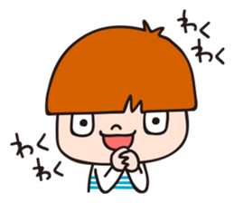 2-year-old boy Opinions sticker #13563667