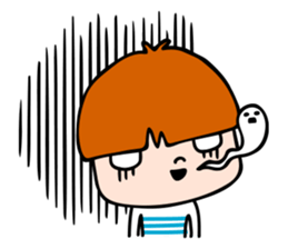 2-year-old boy Opinions sticker #13563670