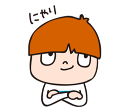 2-year-old boy Opinions sticker #13563671