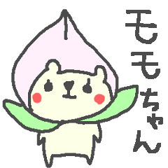 Momo cute bear stickers!