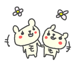 Momo cute bear stickers! sticker #13563853
