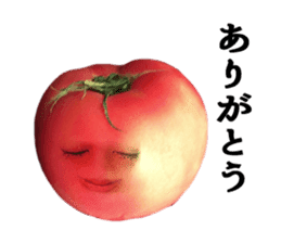 Tomato human sticker #13564366