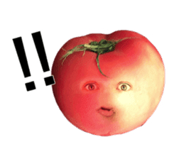 Tomato human sticker #13564381