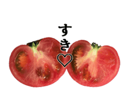 Tomato human sticker #13564384