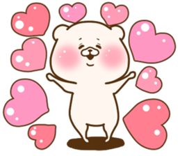 Friend is a bear 6 sticker #13564445