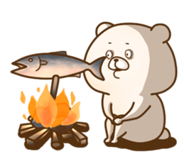 Friend is a bear 6 sticker #13564455